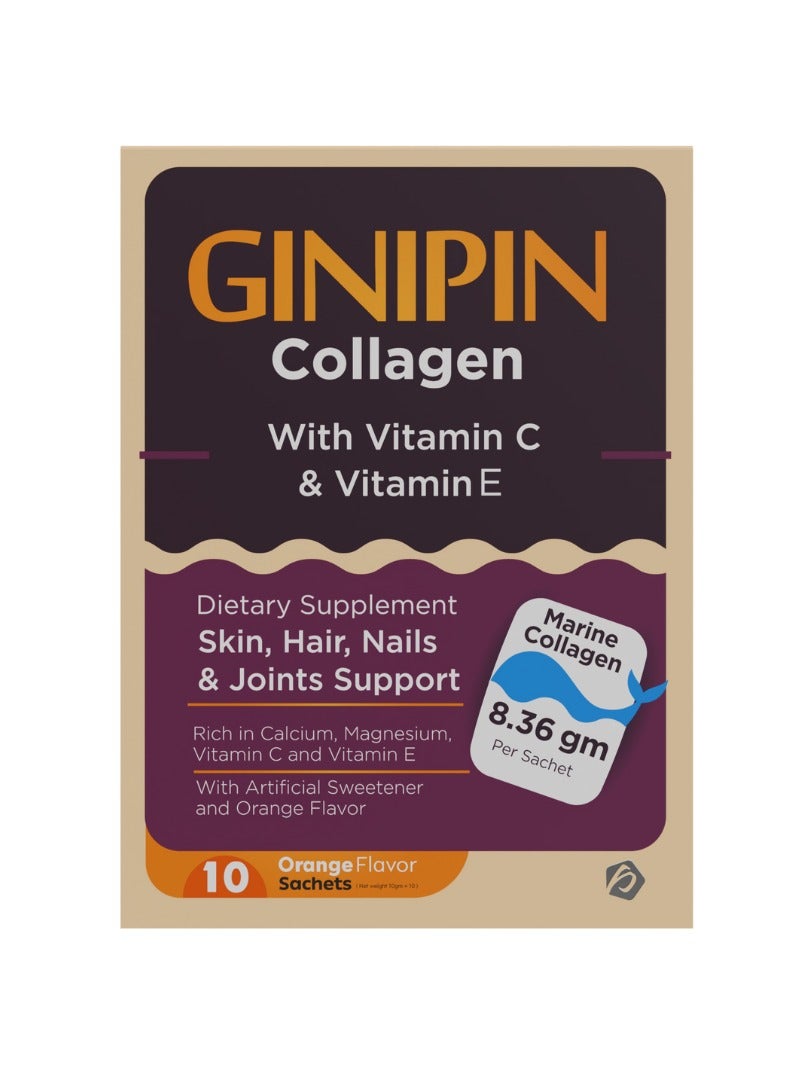 GINIPIN 10 sachets Super Collagen - Image 1