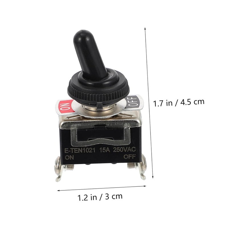 Waterproof Toggle Switch Caps 5 Sets Easy Install Boat Battery Switches - Image 3