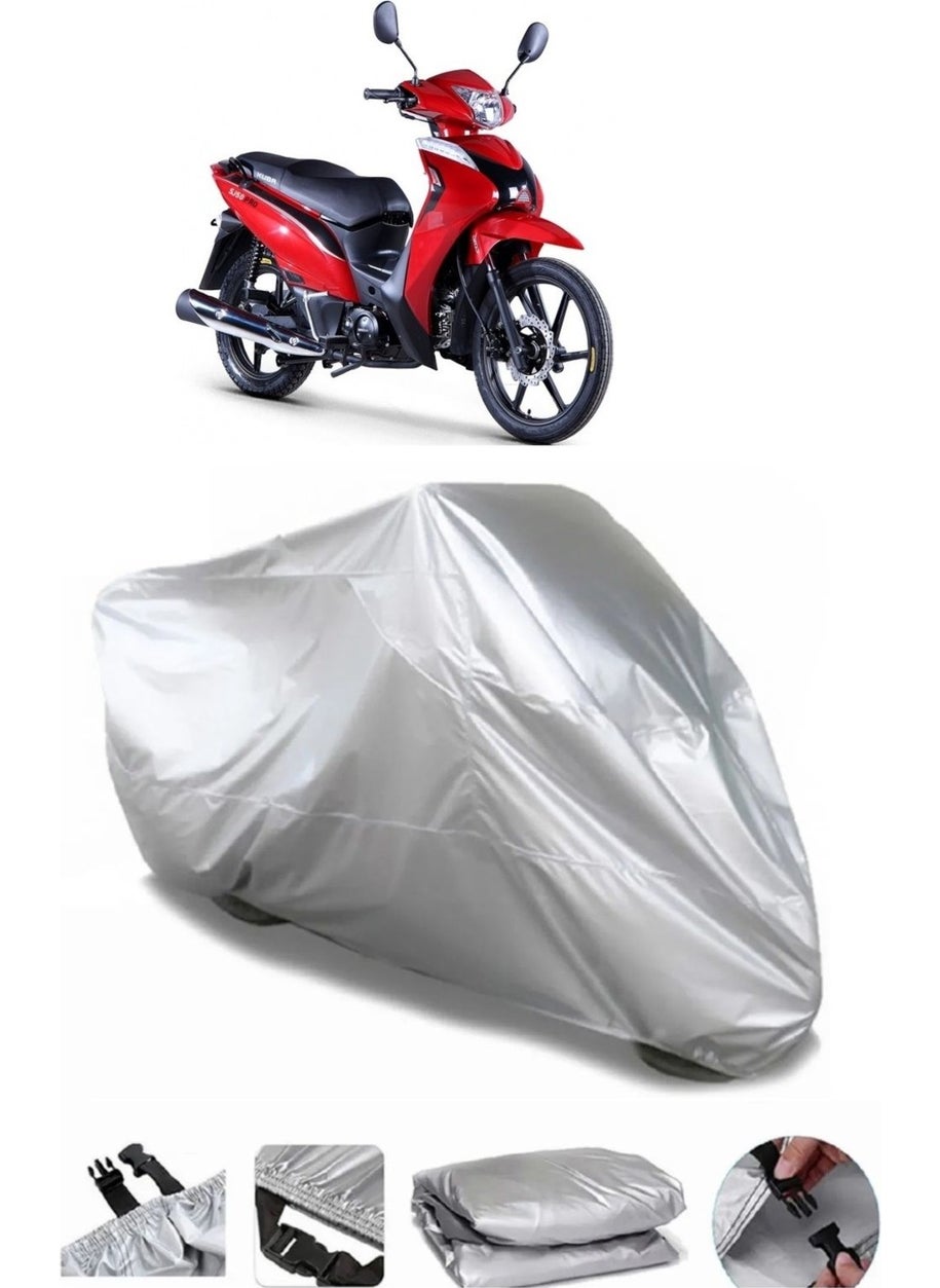 Breen - Kuba SJ50 Pro Grey Waterproof Motorcycle Canvas Premium - Image 1