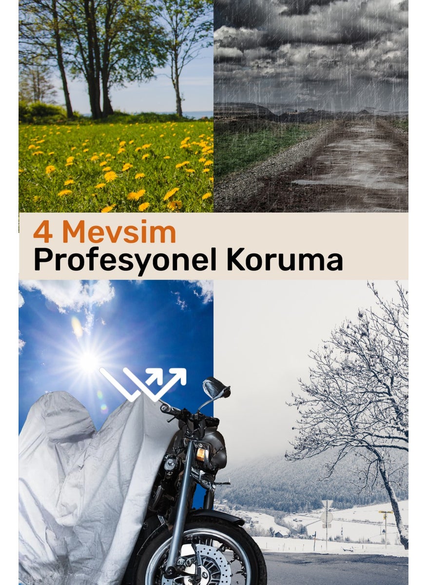 Breen - Kuba SJ50 Pro Grey Waterproof Motorcycle Canvas Premium - Image 1