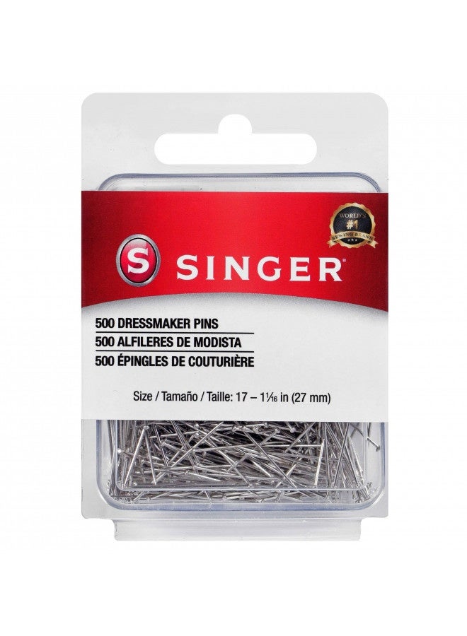 Singer 00349 Dressmaker Pins, Size 17, 500-Count - Image 2