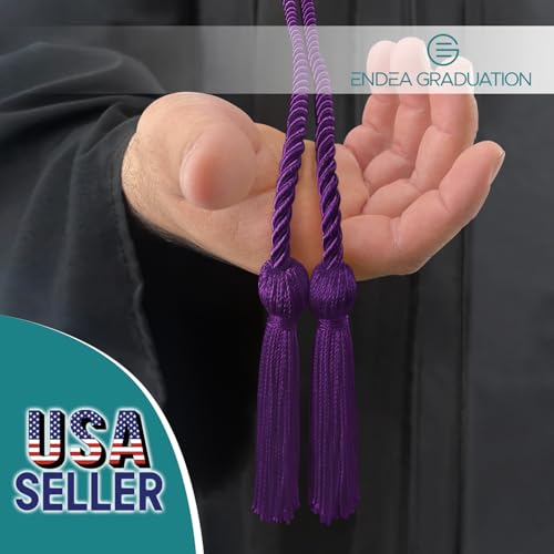 Endea Graduation Double Honor Cord (Purple) - Image 2