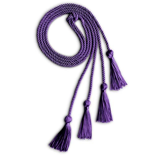 Endea Graduation Double Honor Cord (Purple) - Image 5