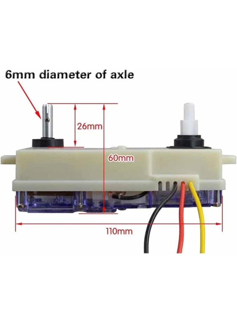 3-Wire Washing Machine Timer Switch, 15 Minutes, Double Cylinder Semi-Automatic - Image 4