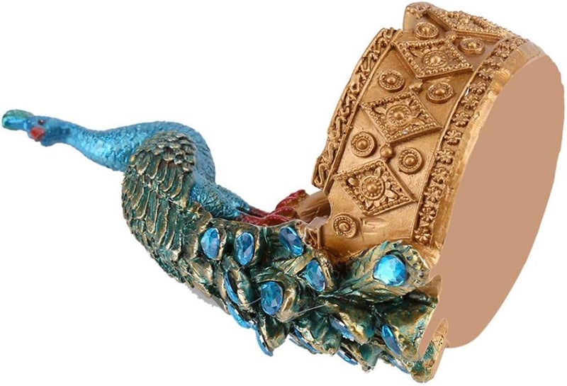 cheekyglo Modern Resin Peacock Ashtray Ornaments Figurines Peacock Ashtray Miniature Crafts Ashtray Decorations Business Gift Home Decor - Image 3