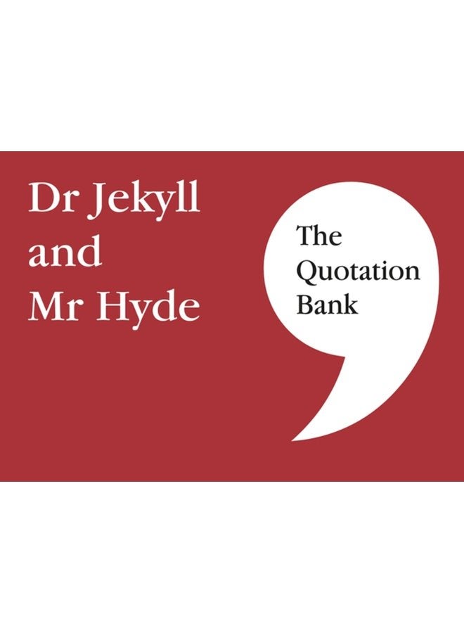 The Quotation Bank Dr Jekyll and Mr Hyde GCSE Revision and Study Guide for English Literature 9 1 - Paperback