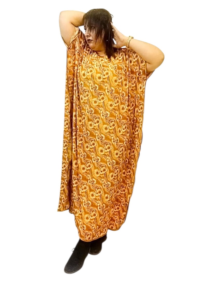Al Khaleej ARABIAN FARASHA MAXI FOR WOMEN IN STRETCH CLOTH  - Image 2