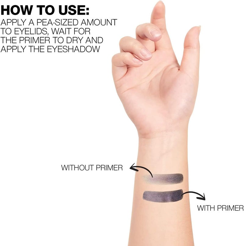 Palladio Eyeshadow Primer - Clear Eye Base for Long-Lasting Wear with Herbal Extracts - Image 5