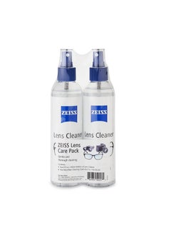 Lens Care Pack - 2-8 Ounce Bottles of Lens Spray, 2 Microfiber Cleaning Cloths