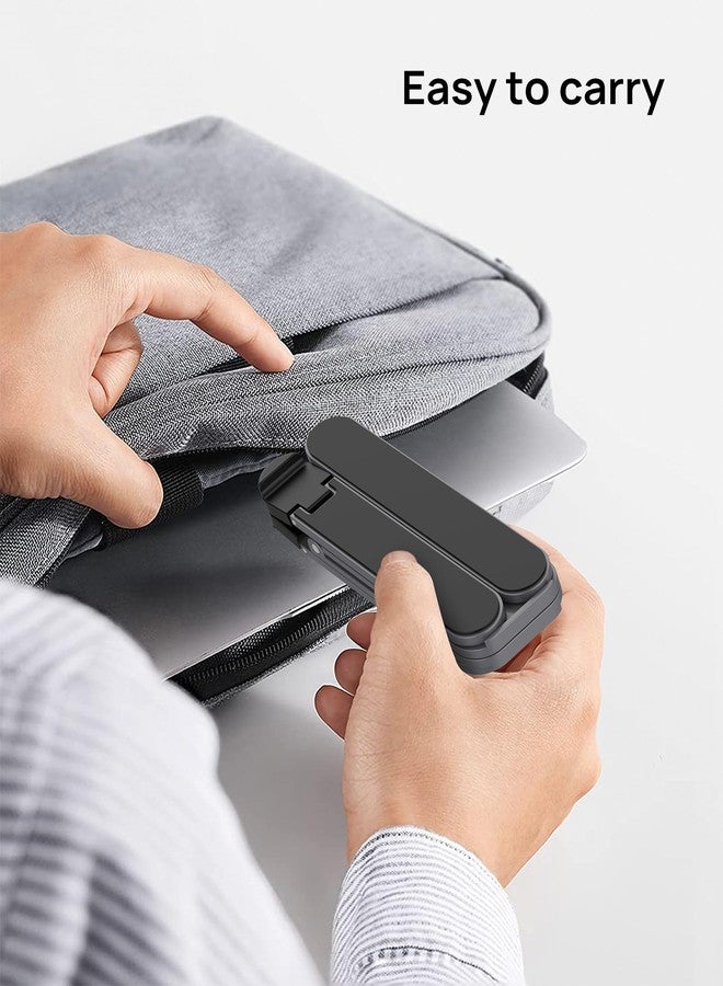 SODI [Ultra Compact] Foldable & Portable Laptop Stand for Desk, Lightweight Tablet Stand for Business Travel, Library, Cafe, 6 Level Height Ergonomic Aluminum Computer Holder for 10-16" Laptops - Image 3