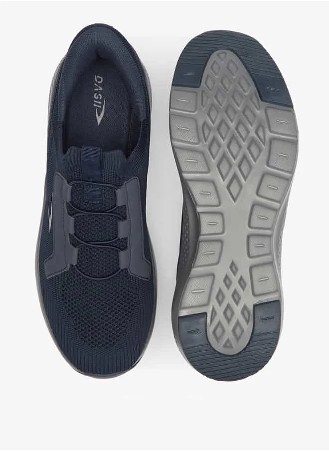 داش Men Panelled Lace-Up Sports Shoes