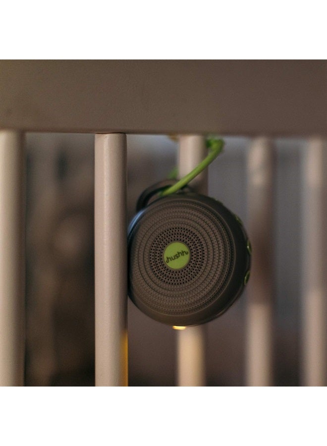 marpac آلة الضوضاء البيضاء المحمولة يوجاسليب هاشه للأطفال، 3 أصوات مهدئة وطبيعية مع تحكم في الصوت، مدمجة للاستخدام أثناء التنقل والسفر، قابلة للشحن عبر USB، مشبك آمن للأطفال وقفل للأطفال، رمادي، 2 عدد - Image 5