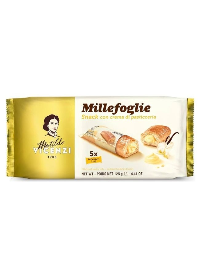 Vicenzi Millefoglie Snack Pastry Cream - Image 1