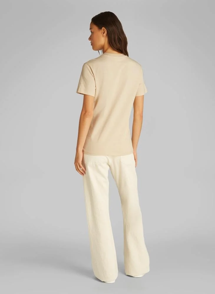 كالفن كلاين Logo Crew Neck T-Shirt