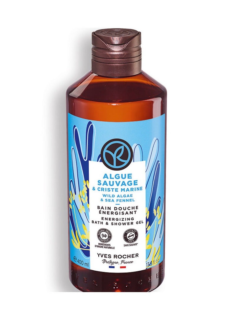 Yves Rocher BATH AND SHOWER GEL WILD ALGAE AND MARINE CRISTE 4 - Image 1