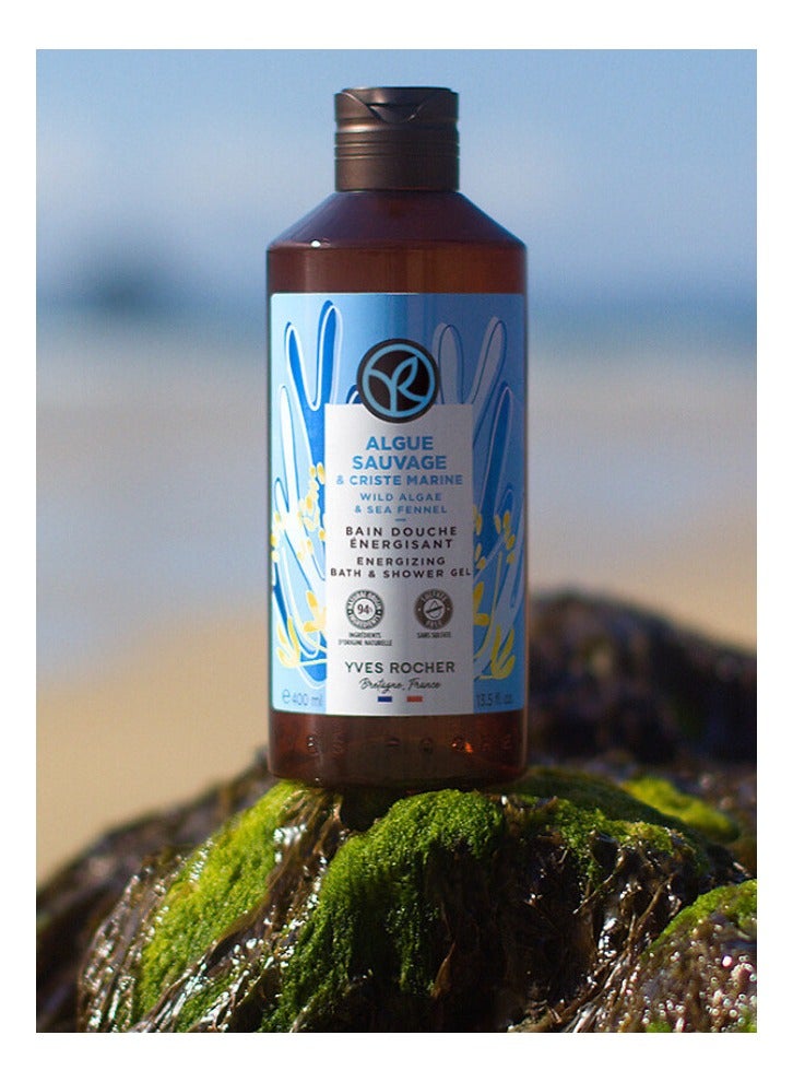 Yves Rocher BATH AND SHOWER GEL WILD ALGAE AND MARINE CRISTE 4 - Image 3