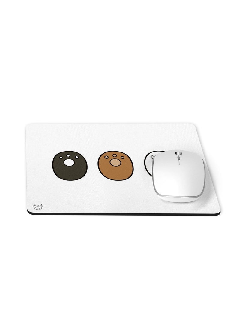 Reeman Design Mouse pad printed with the Three Bears design