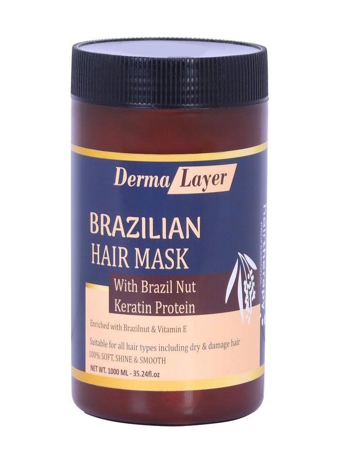 Derma Layer Brazilian Nut Hair Mask 35.24 fl.oz 1000 ml - Image 2