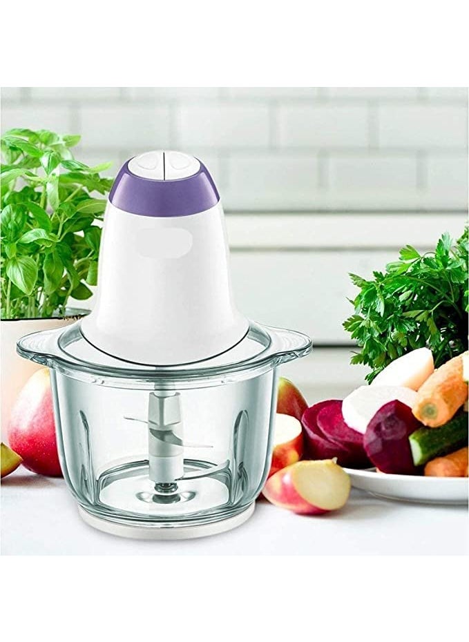 Cartvilla Cartvilla Electric Meat Grinder Machine Stainless Steel Household Electric Food Chopper Mincer Blender Grinder Home Kitchen Food Processor for Meat Fruit  - Image 2