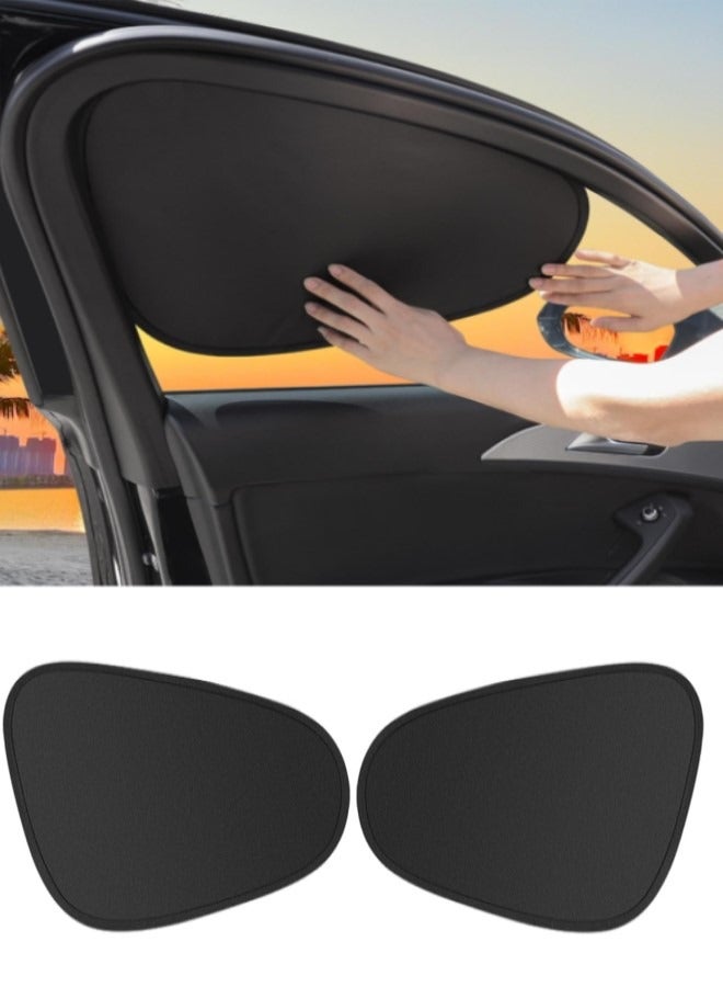 RATSAW Car Sunshade 2 Pack Universal Windshield Sunshade Heat Reflective Car Window Shade Anti-Glare Car Visor Protector Compact and Foldable Design Reliable UV and Heat Shield for Vehicle Protection  - Image 1