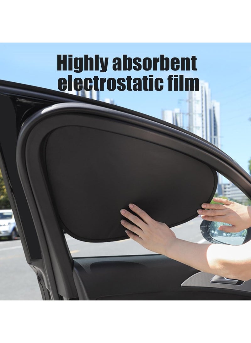 RATSAW Car Sunshade 2 Pack Universal Windshield Sunshade Heat Reflective Car Window Shade Anti-Glare Car Visor Protector Compact and Foldable Design Reliable UV and Heat Shield for Vehicle Protection  - Image 4