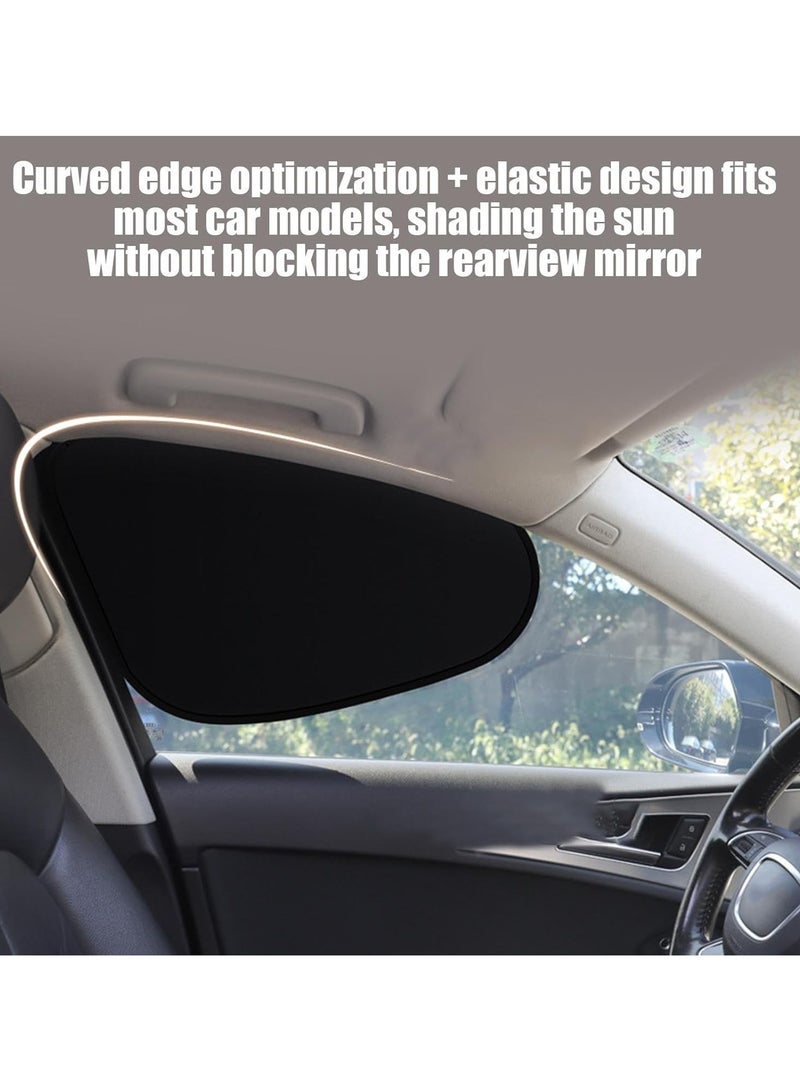RATSAW Car Sunshade 2 Pack Universal Windshield Sunshade Heat Reflective Car Window Shade Anti-Glare Car Visor Protector Compact and Foldable Design Reliable UV and Heat Shield for Vehicle Protection  - Image 3