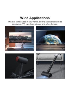 Generic مقياس إشعاع EMF محمول مخصص لقياس الحقل الكهرومغناطيسي مع شاشة LED لمراقبة المنزل والبيئة  - Image 5