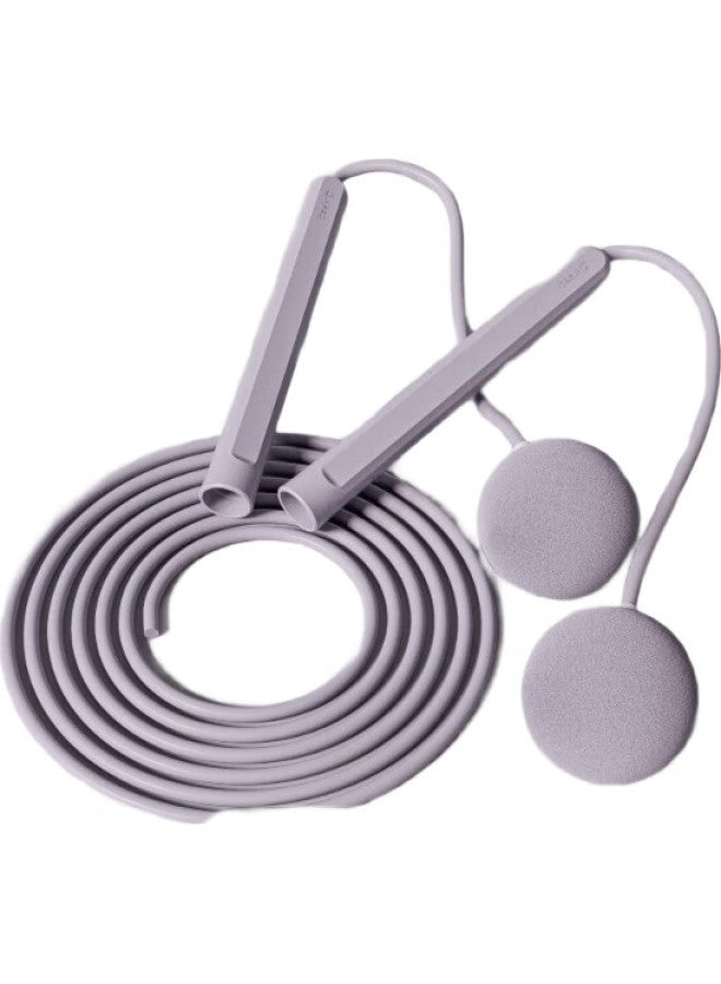 Keep Jump Rope For Adults, Cordless Jump Rope For Weight Loss, Women'S Fitness Fat-Burning Indoor Weighted Ball, Dual-Use Model, Hibiscus Purple - Image 1