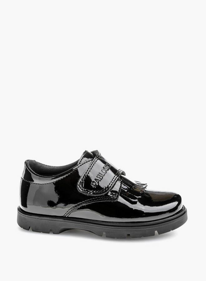 Pablosky Girls' School Shoes with Hook and Loop Closure - 360419-J  - Image 1