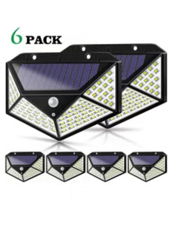 ELTRAZONE 6 Pairs Solar Outdoor LED Lights with Reflectors – Waterproof for Front Door, Yard, Garage, and Deck - Image 1