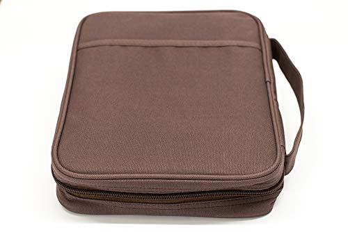 Dicksons Brown Eagles Reinforced Polyester Bible Cover Case with Handle, X-Large - Image 3