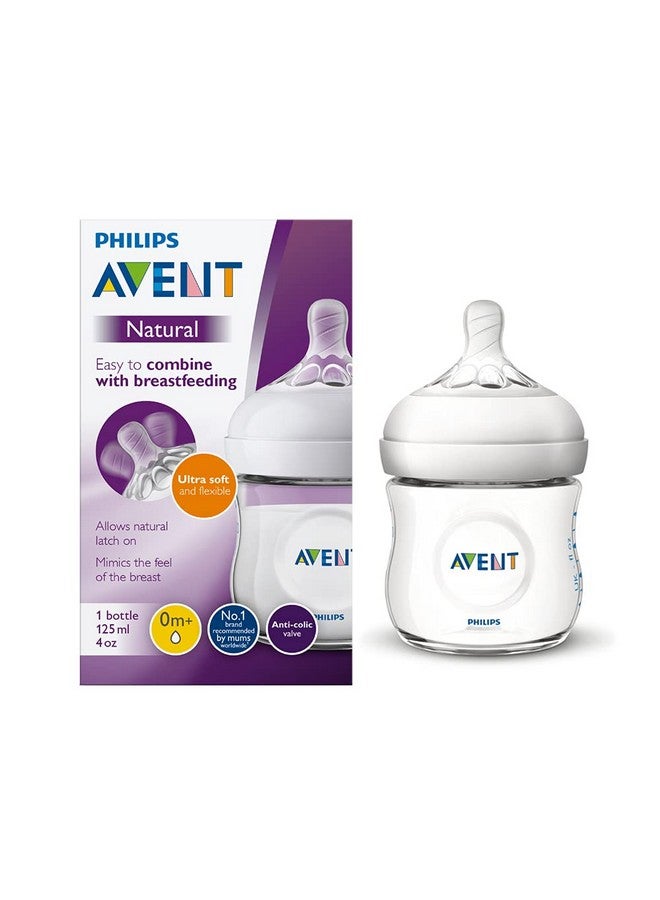 Avent Philips Avent Natural Response 3.0 Baby Bottle 125Ml Single Scy900/01 - Image 1