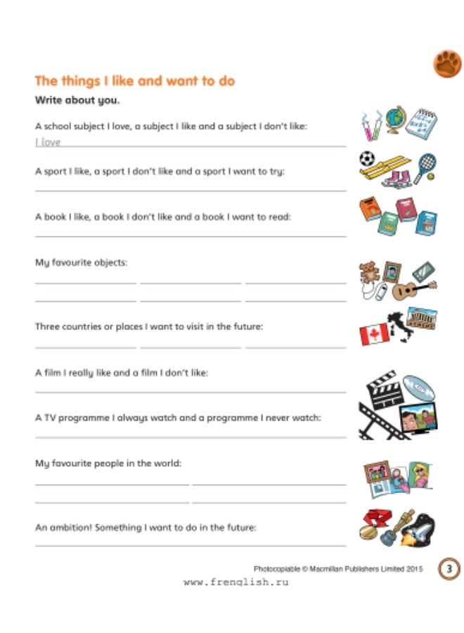 Macmillan Tiger Time -  English Course for Schools -level 6_My_Progress_Journal - Image 3