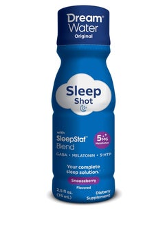 Dream Water Original with SleepStat Blend Snoozeberry 2.5oz 74ml  - Image 1