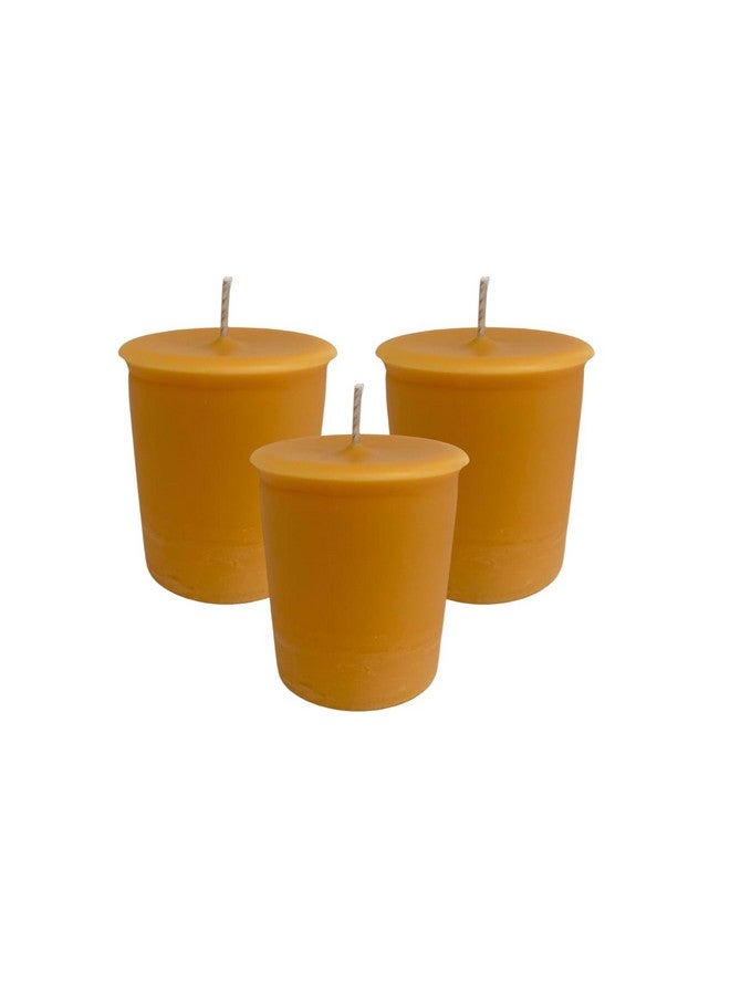 Mister Candle Spring/Summer Votive Collection Handmade Scented Votive Candles Bulk, Small Candles with Premium Wax & Essential Oils, 15 Hour Burn Time, Made In USA, (Pumpkin Pie)