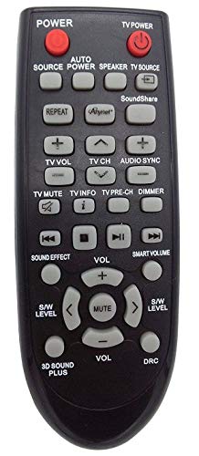 BOMAZ New Replacement Remote Control for Samsung HW-F450/ZA HW-F450 PS-WF450 HW-F355 Soundbar - Image 1