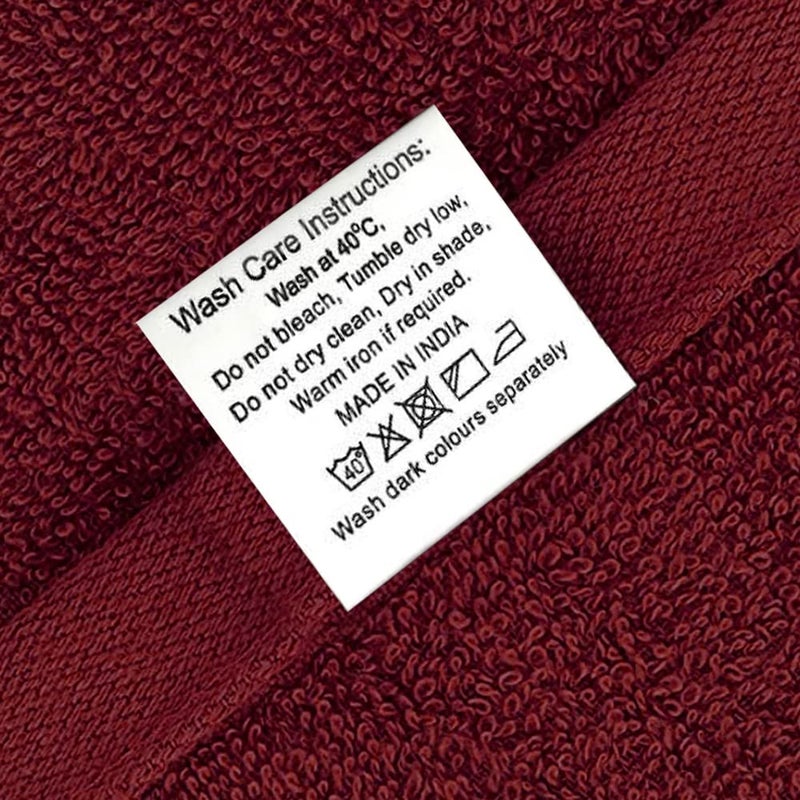 Wakefit Towels for Bath 500 GSM Bath Towel Bath Towel for Men Bath Towel for Women Towels for Bath Large Size Cotton Towels for Bath Terry 100 Cotton 1 Piece Chilli Pepper Red - Image 4