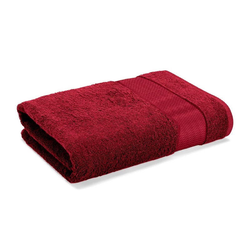 Wakefit Towels for Bath 500 GSM Bath Towel Bath Towel for Men Bath Towel for Women Towels for Bath Large Size Cotton Towels for Bath Terry 100 Cotton 1 Piece Chilli Pepper Red - Image 1