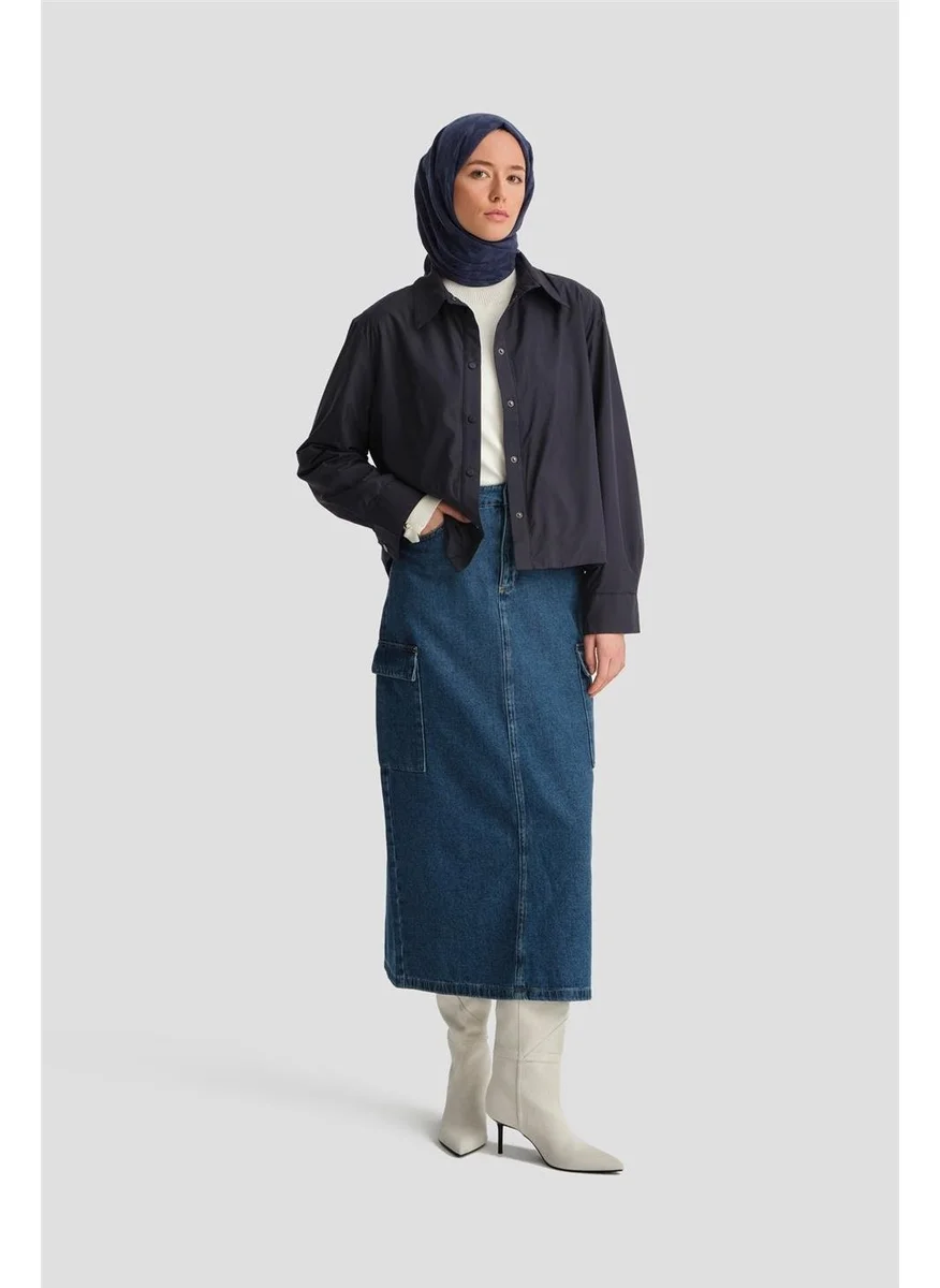 ARMINE Foldable Thin Jacket 24K5717 Navy Blue