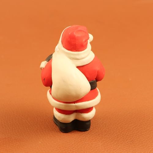 Putrika Spillbox Resin Santa Claus Showpiece|Perfect Christmas Décor|Christmas Decoration Figurine |Festive Holiday Home Décor|Mini Santa Statue Gift Ideas (Red, 3.7 inch - Santa) - Image 4