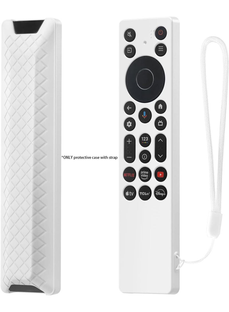 BRTM For TCL Remote Control Silicone Case, Remote Control Protective Case, Shockproof, Dropproof Lightweight and Non-slip, Easy To Install,High QualitySilicone Material Safe and non-toxic Remote case For TCL RC813A FMB1 2025 QM6K QM7K - Image 1
