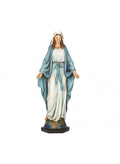 Joseph's Studio by Roman, Our Lady of Grace Figure on Base, 10 Scale Renaissance Collection, 10.25H, Resin and Stone, Religious Gift, Decoration