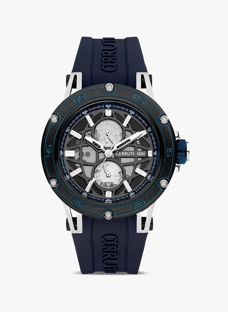 Cerruti Watch for Men - Black Dial - 45 MM
