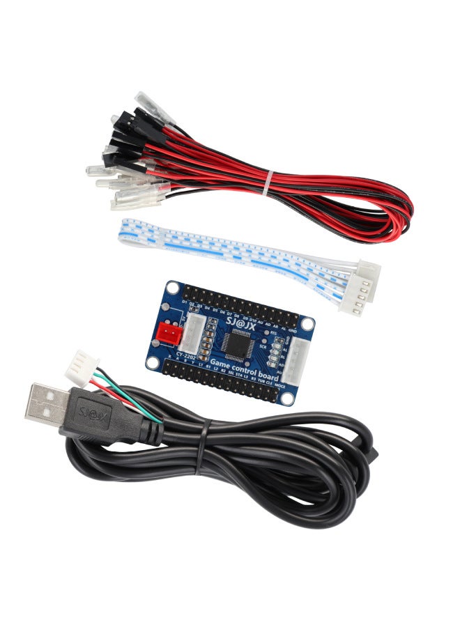 Arcade Rocker Chip Circuit Board Single Double Four-person Game Multiple Expansion Ports Support Multi-platform - Image 1