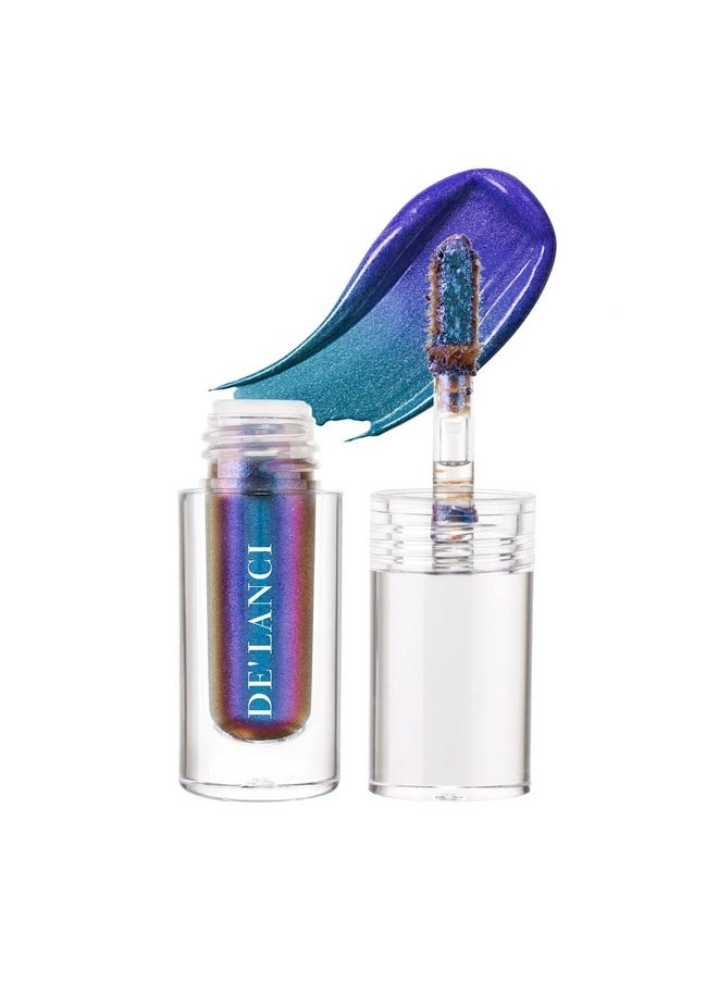 ecofavor Liquid Multichrome Eyeshadow Intense Color Shifting Long Lasting High Pigmented With No Creasing Monochrome Colorful Glow Liquid Eye Shadow Quickly Drying Sparkle Shiny Eye Makeup For Beginners5…  - Image 1