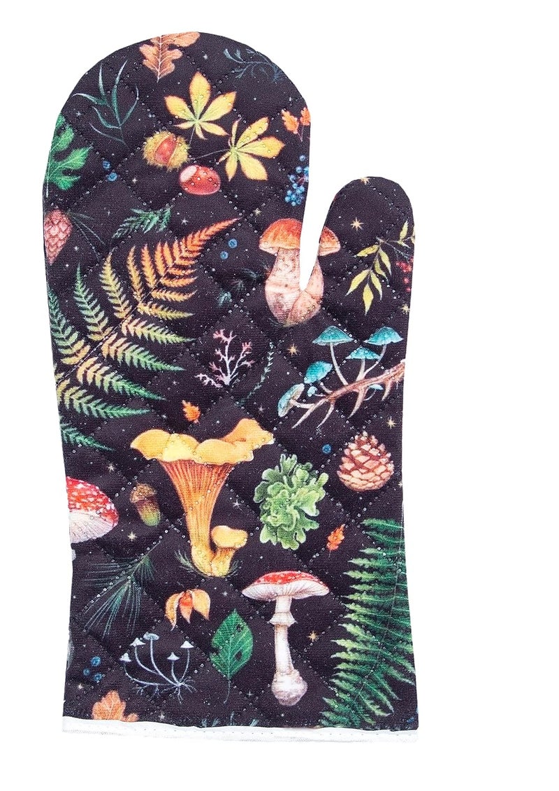 AAZEEM Oven Mitts and with Recycled Infill Silicone Non-Slip Cooking Gloves for Cooking Baking Grilling - Image 1