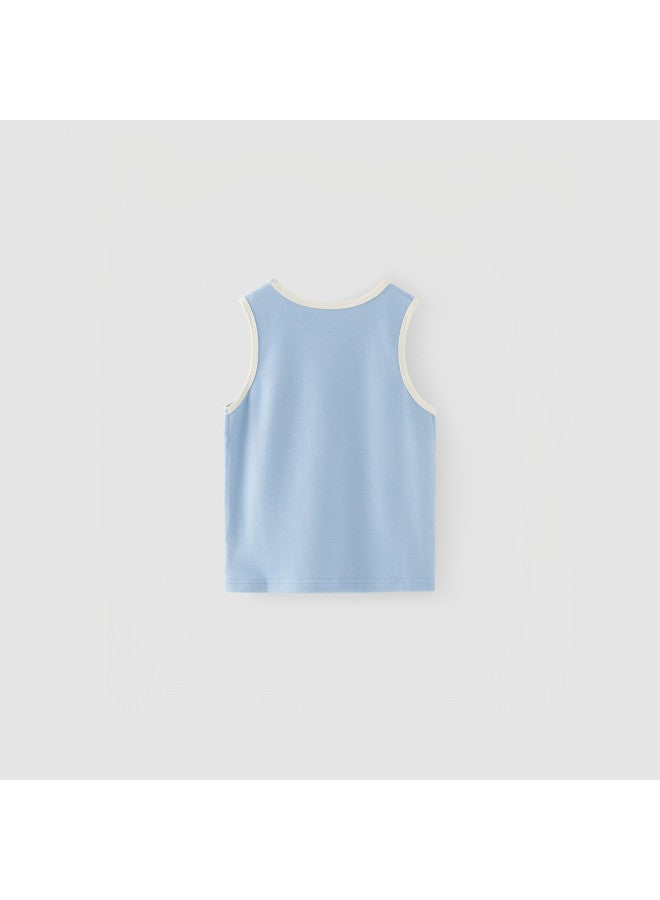 Tongtai Children's Vest, Autumn And Spring Season, Velour Baby Clothes, Boys Sleeveless Top, Homewear, Girls Waistcoat - Image 3