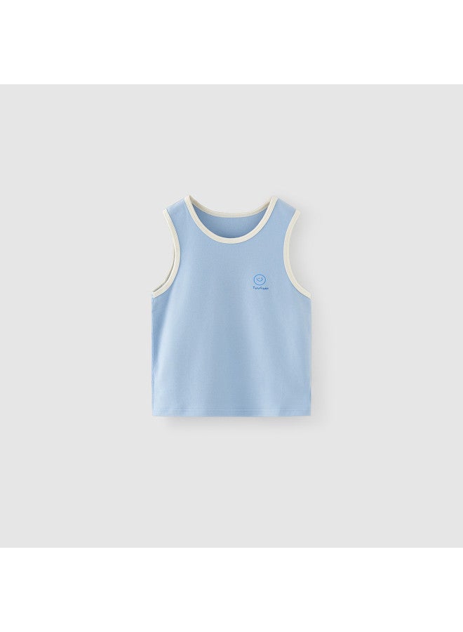 Tongtai Children's Vest, Autumn And Spring Season, Velour Baby Clothes, Boys Sleeveless Top, Homewear, Girls Waistcoat - Image 2