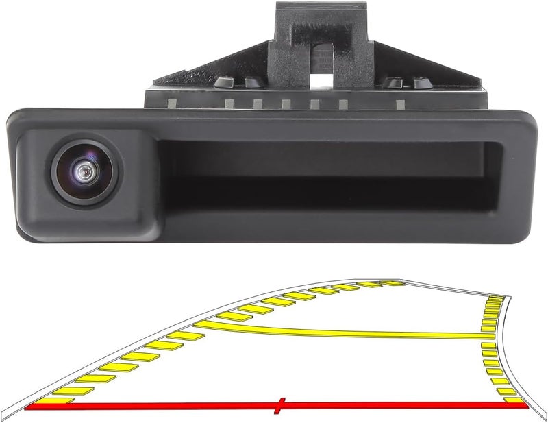GreenYi Vehicle Backup Camera with Dynamic Intelligent Trajectory for BMW Models - Image 1