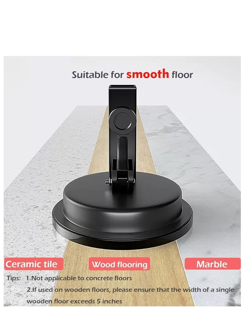 جهاز تمرين الجلوس متعدد الاستخدامات – مزود بقاعدة شفط ذاتي وارتفاع قابل للتعديل – للتمارين المنزلية وتمارين البطن والضغط - Image 5